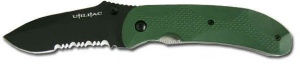Ontario 8788 Utilitac JPT-2BS Folder Green Zytel