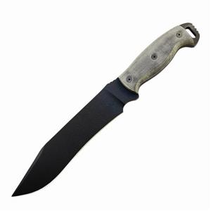 Ontario NS69420BM Black Micarta 6 Inch Clip Point
