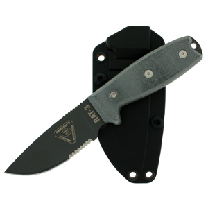 Rat-3 D2 Tek Lok Serrated 862433 Phosphate Coat