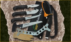 Outdoor Edge Butcher -lite 8 Pc-nylon Roll knives BL-1