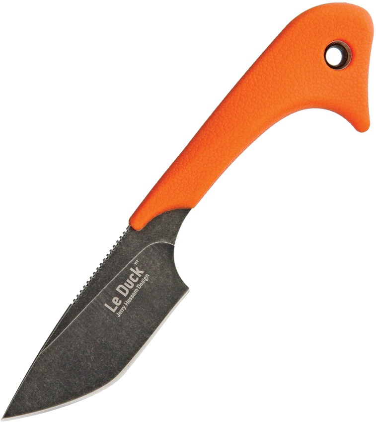 Outdoor Edge Le Duck Fixed Blade Orange knives BRKOELDB20C