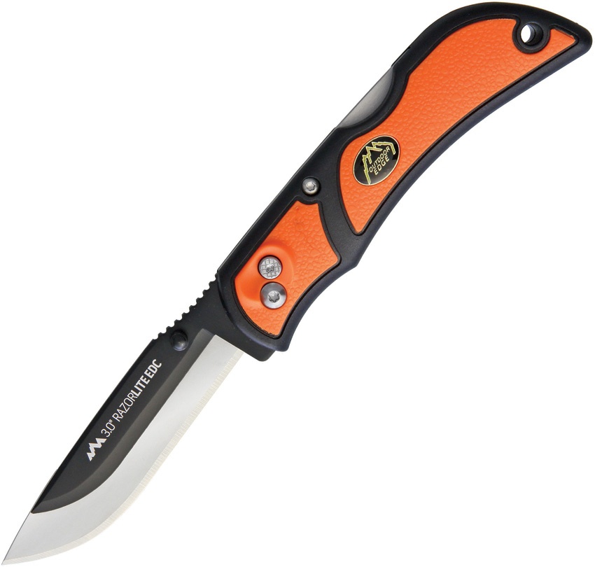 Outdoor Edge 3 Razorlite Edc Orange knives RLB3030C