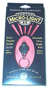 Photon Micro-Lights Photon Ii - Red Flashlights PH2R