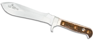 Puma White Hunter Staghorn Knife 116375