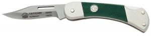 Puma Rambler Green Lockback Knife 230455