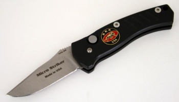 Randall King Micro Stryker Ca.legal Blk,pln Knives MSTRK