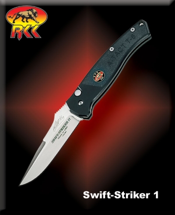 Randall King Swift-striker 2,pln Blk Hdle Knives SS2BPE