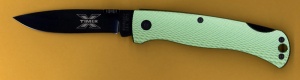 Imperial Schrade Lockback Al Hdl Pkt Cp Green knives 6OTXG