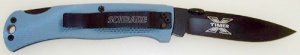Imperial Schrade Lockback Al Hdl Pkt Cp Blue knives 6OTXBU