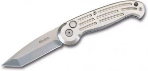 Smith and Wesson Magnum Lg Tanto Silver Auto Knives 01BO008-A