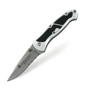 Smith and Wesson Swat Med Serr Assisted - Clip Knives ATMS