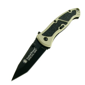 Smith and Wesson Magic Assist Blk Bld- Desert Knives SPECMBD