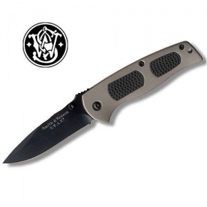 Smith and Wesson Med Swat Gold & Black Knives 4000GB