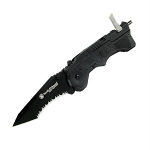 Smith and Wesson First Response Black Magic Knives 911B