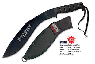 Smith & Wesson Bush Hog BH Kukri Machete & Sheath