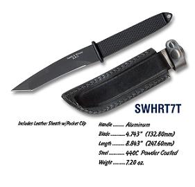 Smith and Wesson Hrt Tanto Boot Knife 9 Knives HRT7T