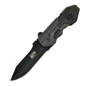 Smith and Wesson Magic Assist Op Ss Drop Point Knives MP4L