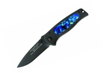 Smith and Wesson 2001 Blkblue Pacific Shel Knives 2001B-BP