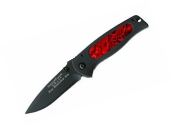 Smith and Wesson 2001 Blk-desert Red Shell Knives 2001B-DR