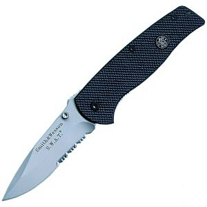 Smith and Wesson Swat Large Serrated G10 Knives 3000G10
