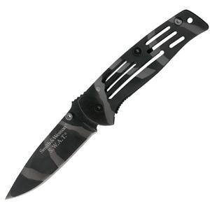 Smith and Wesson Camo Med Frame Lock Knives 3400C