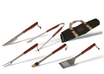 Smith and Wesson Bullseye 5 Pcs Bbq - Case Knives BBQ