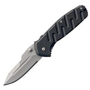Smith & Wesson BLOPM Modified Drop-Point Knife 256B-366CL Powder Coated Black Handle