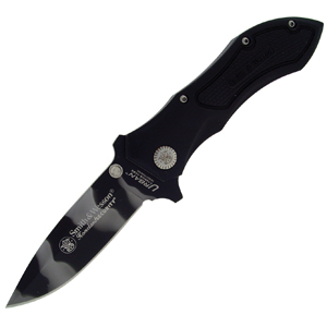 Smith and Wesson Med Homeland Sec Camo Dp Pt Knives CK2CM