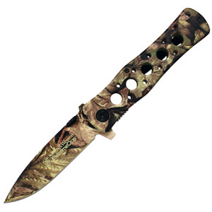 Smith and Wesson Bullseye Ext Opps G10 Camo Knives CK6CH