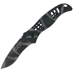 Smith and Wesson Camo Frame Lock Recurve Knives FL2C