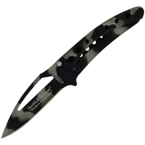 Smith and Wesson Camo Pocket Protector Knives PROC