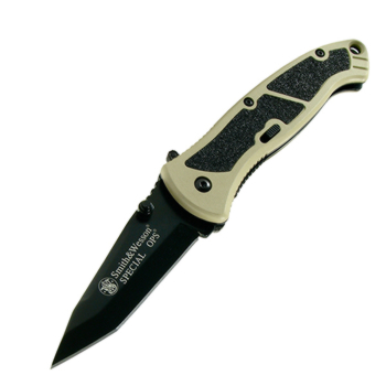 Smith and Wesson Magic Assist Blk Bld- Desert Knives SPECBD