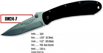 Smith and Wesson 24-7 Plain Knives 24-7