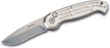 Smith and Wesson BOKER MAGNUM LG SILVER AUTO - 01BO007-A