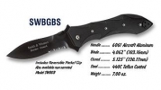 Smith and Wesson BORDER GUARD/BLK BLADE SERR - BGBS