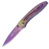 Smith & Wesson CKLPR Little Pal Rainbow Knife With 228 Inh Drop-Point Blade Beautiful Colors