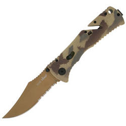 Trident Desert TF-5 Camo KnifeDigi-Grip Zytel AUS8
