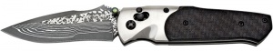 SOG ARCITECH DAMASCUS CARBON FIBER A03 Knife