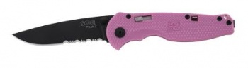 SOG Flash I Serrblack Tini Pink knives PTFSA-97