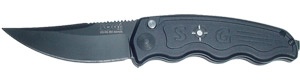 SOG TAC Mini Auto ST-11 Ti Ni Coated Locking Blade