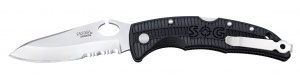 SOG SOGZILLA SMALL 1-2 SERRATED SP-02 KNIFE