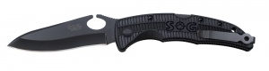 SOG SOGZILLA SMALL BLACK TINI SP-03 KNIFE