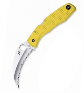 Spyderco C77SYL Spyderhawk Salt Hawkbill 