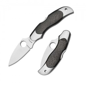 Spyderco Kopa Carbon Fiber Plain Edge knives C92CFP