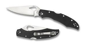 Cara Cara 2 BY03GP2 Black G10 handle 375In Plain