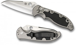 Spyderco Embassy Aluminum Spyderedge knives C121S