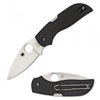 Spyderco Chaparral Carbon Fiber Plain knives C152CFP