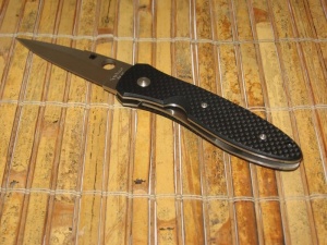 Spyderco Tim Zowada Carbon Fib Zdp-189 knives C56CFP