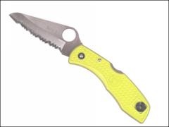 Spyderco Salt I--Lightweight Yellow Handle-H1-Spyderedge SPC88SYL