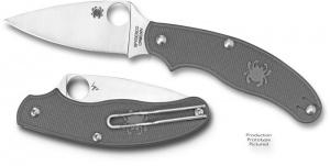 Spyderco Uk Pen Frn Leaf Gray Plain knives C94PGY